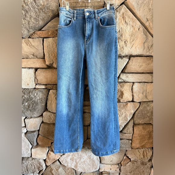 New🌟 Free People-Somewhere Over The Rainbow Jeans - Picture 6 of 8